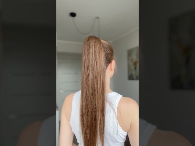 Perfect Barbie ponytail hairstyle tutorial 💞