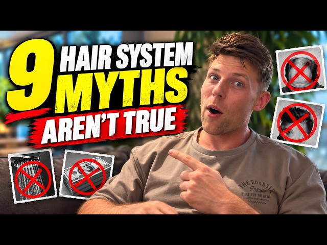 9 Hair System Myths That Arent True w/ Lavivid Hair Systems