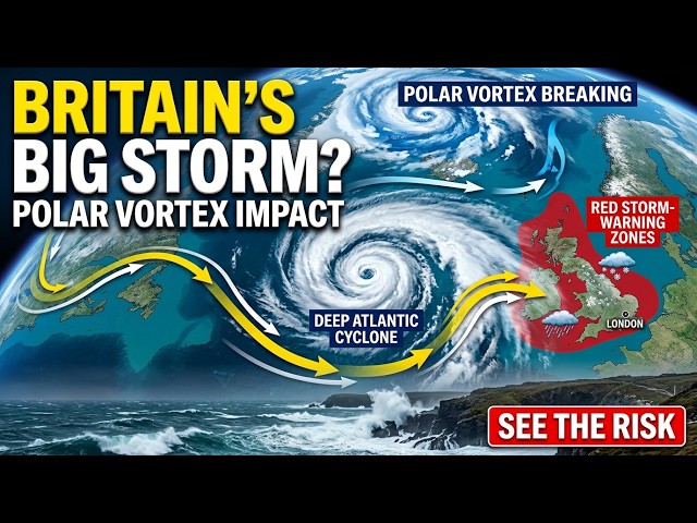Polar Vortex Collapse: Could an Atlantic Superstorm Threaten Britain?
