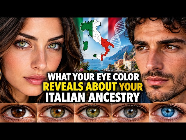 What Your Eye Color Reveal About Your Italian Ancestry