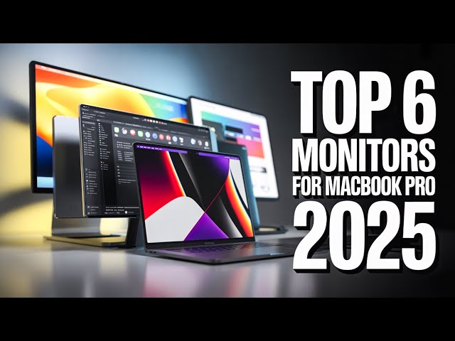 Top 6 Best Monitors For Macbook Pro 2026!