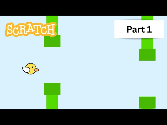 How to Make Flappy Bird in Scratch (Part 1) Player Art and Physics
