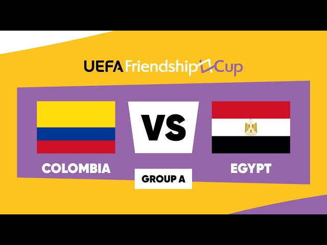 Colombia – Egypt: UEFA Friendship Cup 2026 ¦ Group A ¦ Match 09