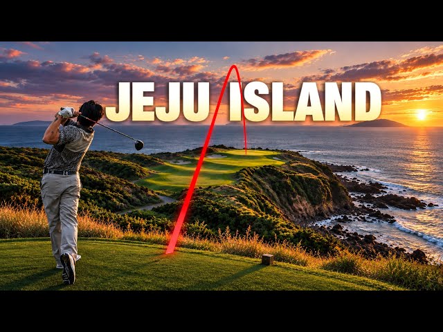 We played on Korea’s BEAUTIFUL Golf Island