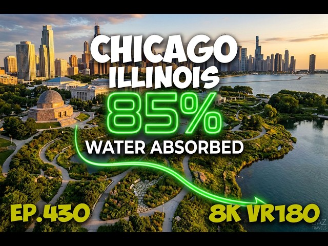 Ep.430 The Hidden Engineering of Museum Campus: How Nature Gardens Manage Chicagos Chaos 8K VR180 3D