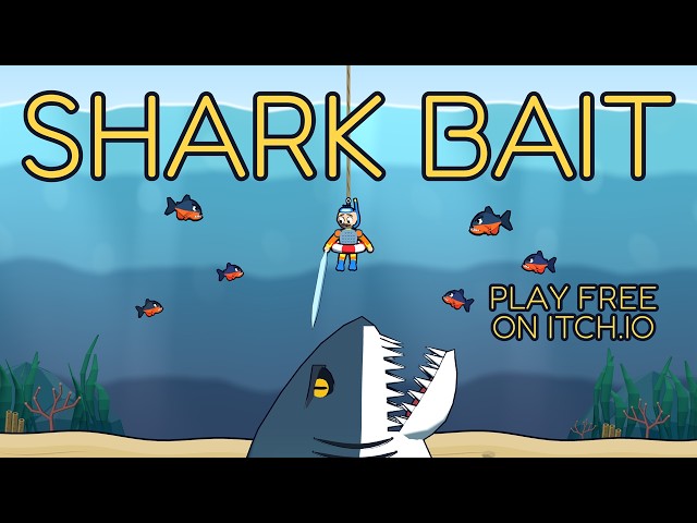Shark Bait: Dangle, Stab, Get Eaten (temporarily free on Itch.io)