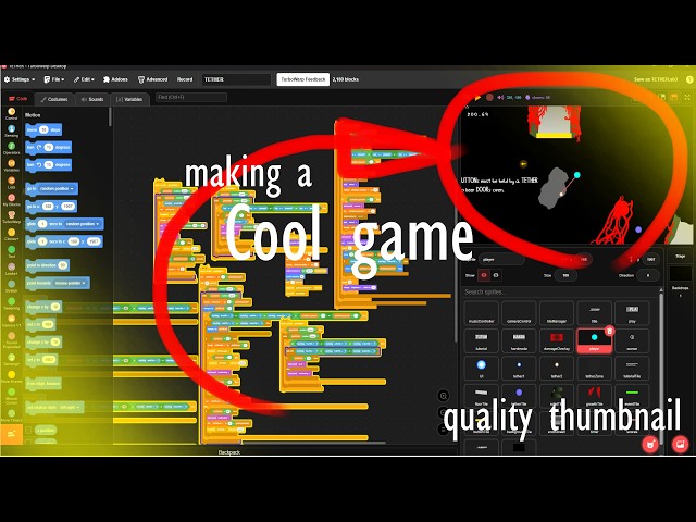 tutorial level - TETHER // Game Development