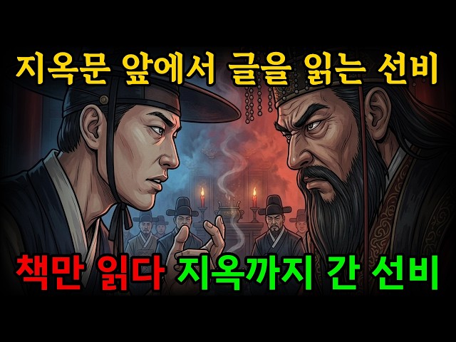 The Scholar Reading at the Gates of Hell  #JoseonFolktale #KoreanFolktale #AudioDrama #KingYama