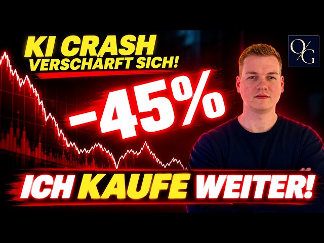 KI- Aktien CRASH – Ich KAUFE weiter!