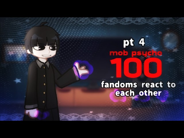 /Fandoms react to each other/pt.4/Mob psycho 100 /NO 2X/Katniss,Homura,Shigeo,Jinx,Marceline,Mizi/