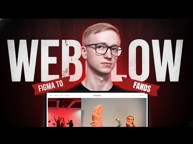 Figma to Webflow | CMS collection | GSAP | JavaScript | Fands