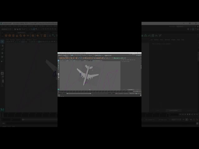 DAY 6 ✈️ | I Made a 3D Airplane for My Game! | Autodesk Maya + Unreal Engine #gamedeveloper #gamedev