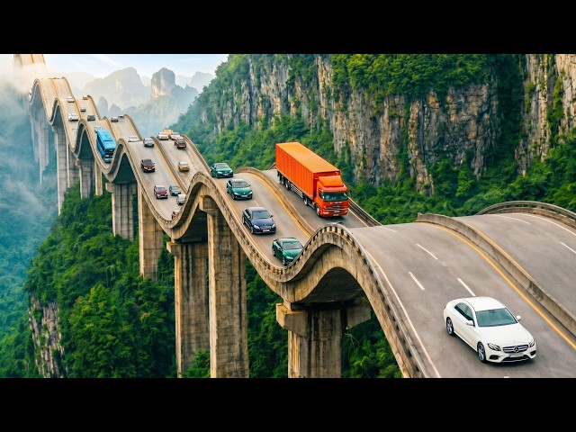 How China Built an Impossible Bridge Above the Clouds