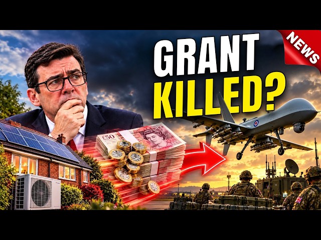 Government To Ditch Renewables Grant For Defence...