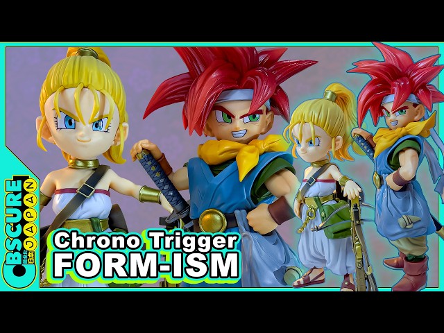 Chrono Trigger FORM-ISM Figures Chrono and Marle | REVIEW