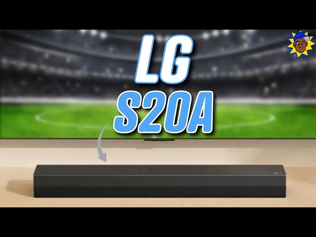 Best Compact Soundbar for 2025? LG S20A Review with Sound Test!