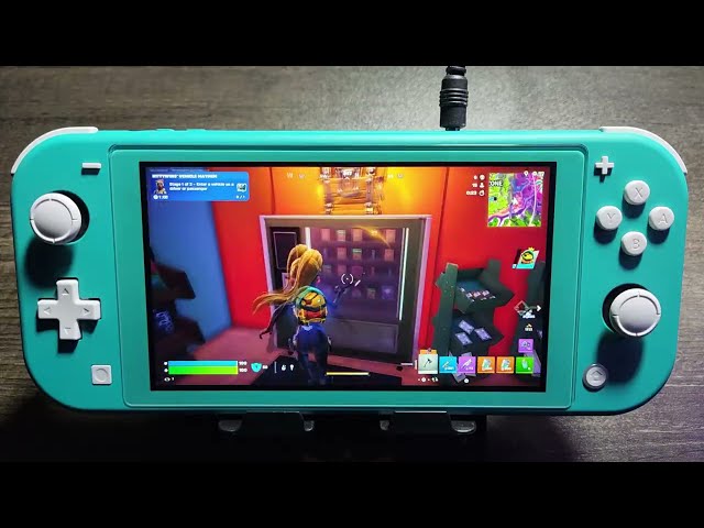 Fortnite Nintendo Switch Lite Handheld POV Gameplay Episode 66