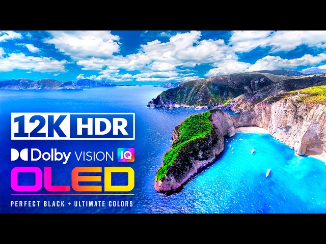 12K HDR 60FPS | Epic Landscapes to Inspire your Travels | OLED TV | Dolby Atmos • IMAX Enhanced