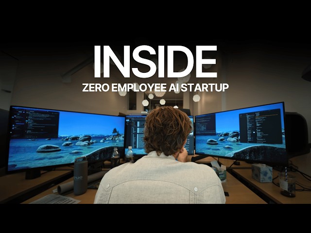24h Inside a $30M Silicon Valley AI Startup with No Employees
