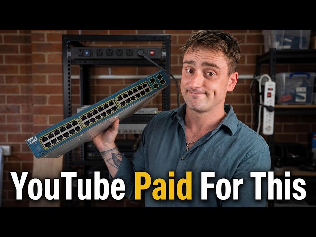 I Spent $480 of YouTube Money on a Networking Home Lab