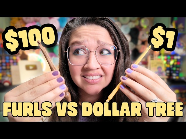 $1 vs $100 Crochet Hook Review