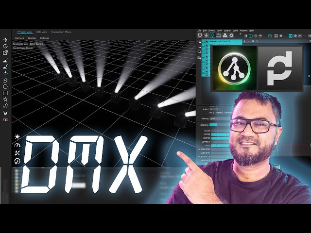 Lighting with MadMapper to Visualize in Depence 3 | #madmapper #depence #visualizer