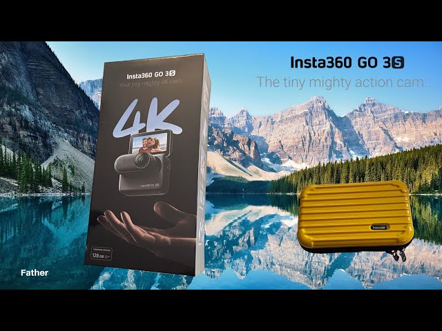 Insta360 Go 3S Tiny 4K Camera Standard Edition Unboxing