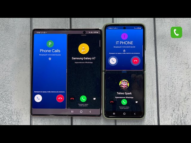 Split Screen on two incoming Calls at once Samsung Galaxy Z Flip3 Vs Z Fold3