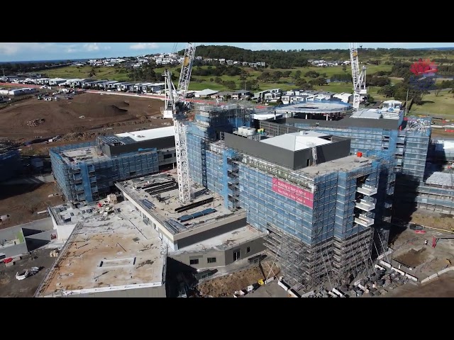 New Shellharbour Hospital signage installation