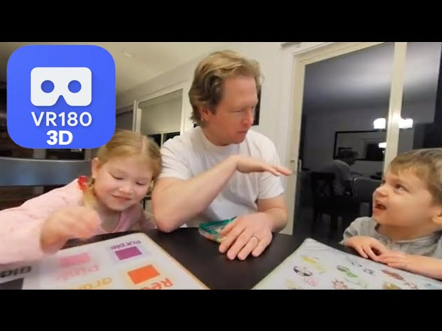 Math Game with Jelly Beans [VR180 3D]