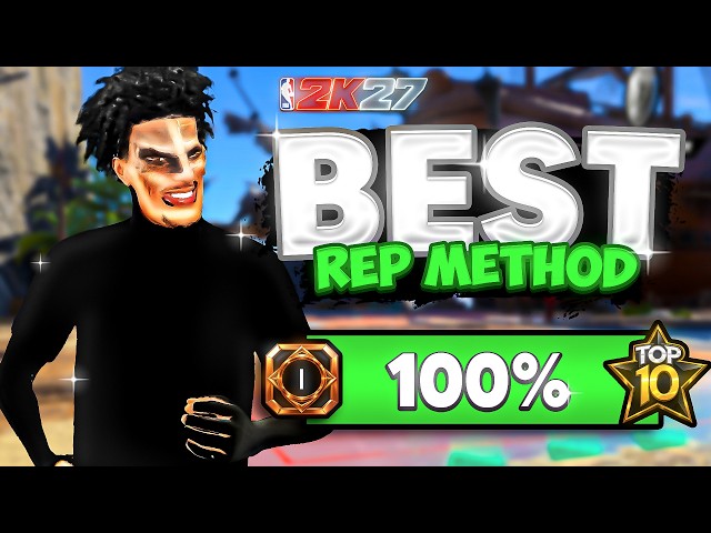 The BEST REP METHOD In NBA 2K27! The FASTEST And MOST EFFICIENT WAY To REP UP!