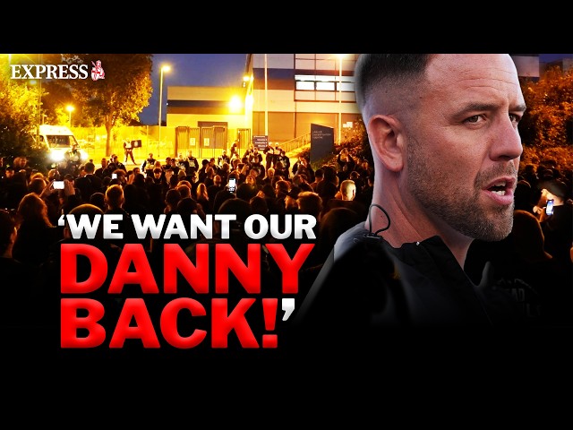 HUNDREDS of protestors flood police station after Danny Tommo CHARGED