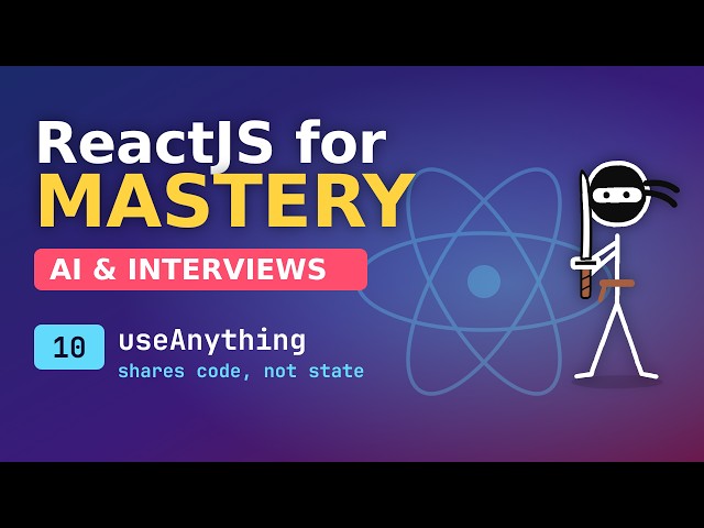 React for Mastery - AI and Interviews - 10 Custom Hooks