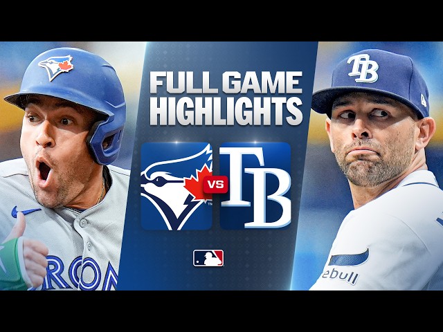 BLUE JAYS vs. RAYS: Official Full Game Highlights (August 18) | 2026 MLB Season