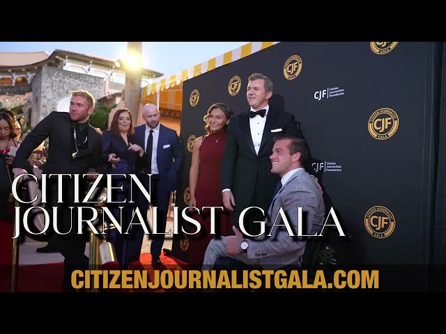 YOU'RE INVITED: NOV. 12th for the 2nd Annual Citizen Journalism Foundation Awards Gala at Mar-a-Lago