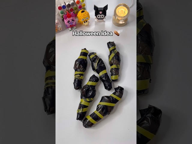 Easy DIY Halloween Candy Ideas ⚰️🍬 #diy #craft