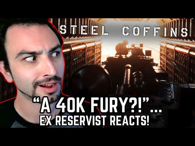 "FURY but 40K???"... - Ex Reservist Reacts to STEEL COFFINS (40k animation!)