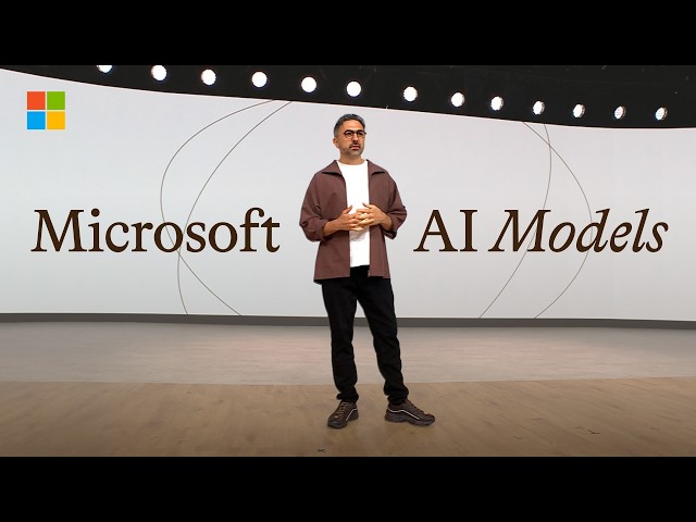 Microsoft AI CEO unveils 7 new AI models | Mustafa Suleyman at Microsoft Build 2026