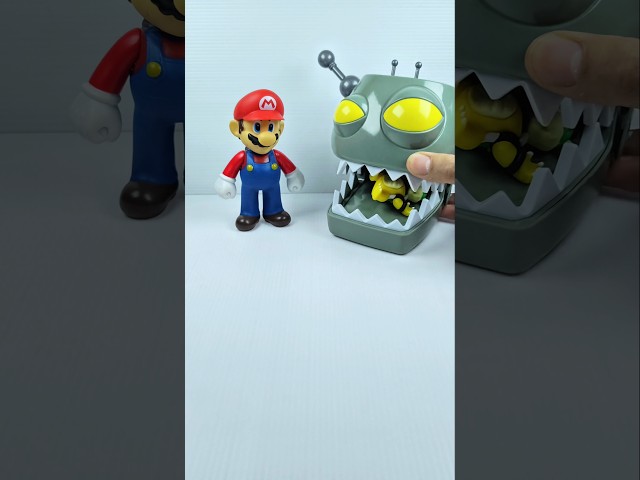 Satisfying Unboxing Super Mario Bros - Mario vs Final Boss PLANTS VS ZOMBIES Toy #shortsfeed #toys