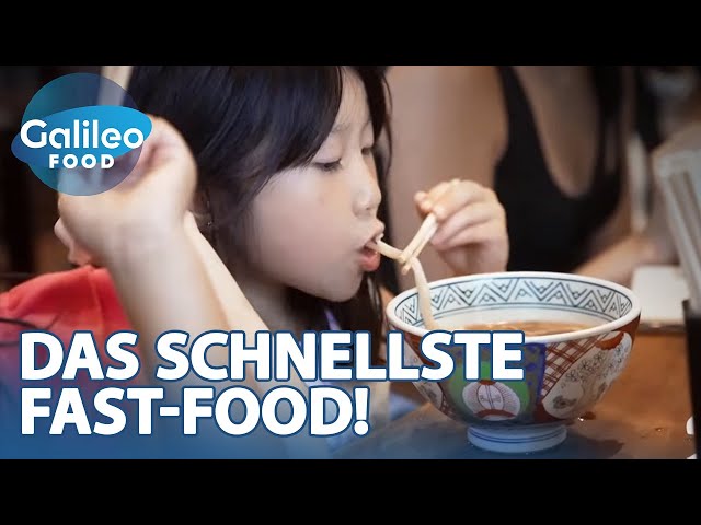 FASTER als FAST-FOOD! So funktioniert das schnellste Restaurant der Welt! | Galileo Food