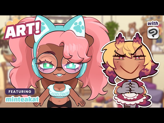Making a whole VTuber illustration on stream | Art