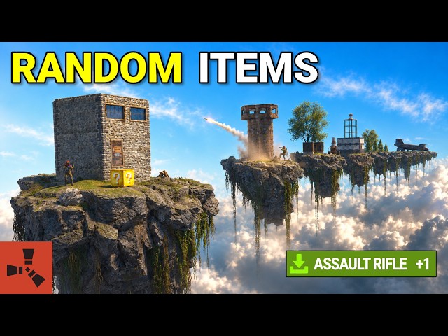 I Gave 50 Rust Players Floating Islands!