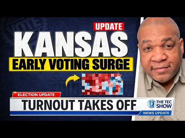 Breaking News! Kansas Early Voting Surges | Could a Senate Upset Be Next?