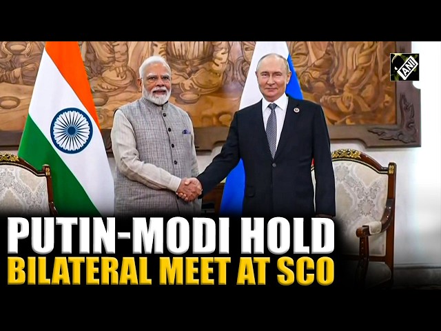 President Putin, PM Modi hold bilateral meet on side-lines of SCO Summit 2026 in Bishkek