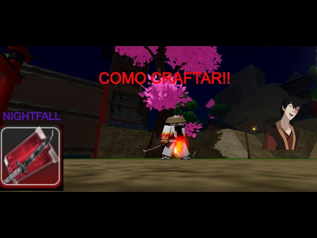 COMO CRAFTAR E ONDE ACHAR A NIGHTFALL KATANA NO PROJECT SALYER 2!!!