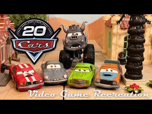 Disney Cars the Video Game Custom Diecasts and Stop Motion Remake 20th Anniversary Celebration