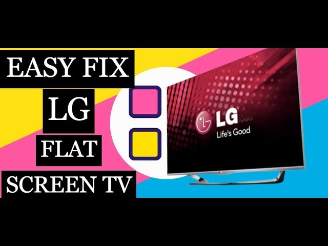 HOW TO FIX LG LE265300 NO POWER