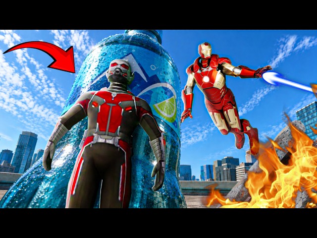 Iron Man Can’t Find Me… I’m the Size of an Ant!
