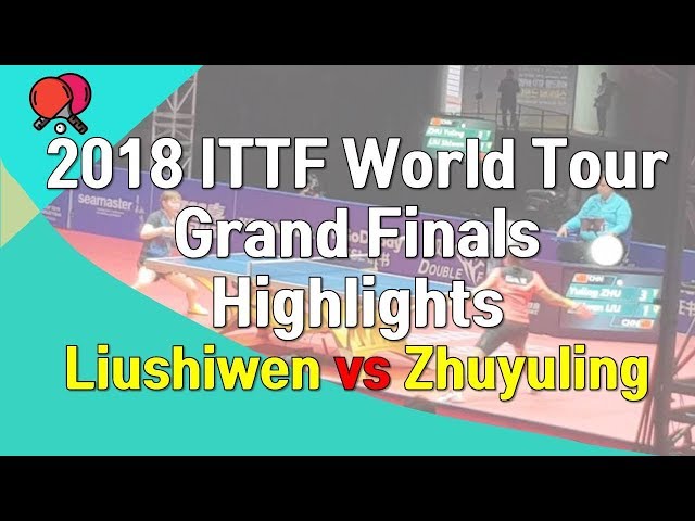 Table tennis_Liu shiwen vs Zhu yuling | 2018 ITTF World Tour Grand Finals Highlights