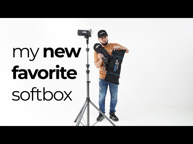 This Softbox Sets Up in SECONDS